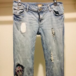 DIY Patches jeans. My own design project.